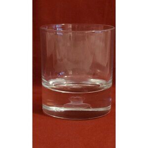 Crown Royal 3D Hologram "There's A Code To Being Royal" Etched Rocks Glass